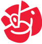 Socialdemokraternas logotyp.