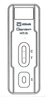 Testkassett Abbott Clearview™ hCG Cassette 