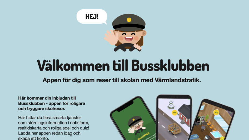 Information/inbjudan till Bussklubben