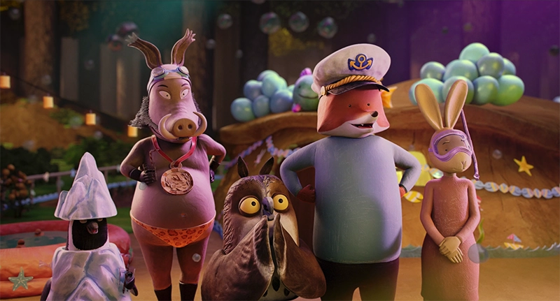 Räv och Hare räddar skogen