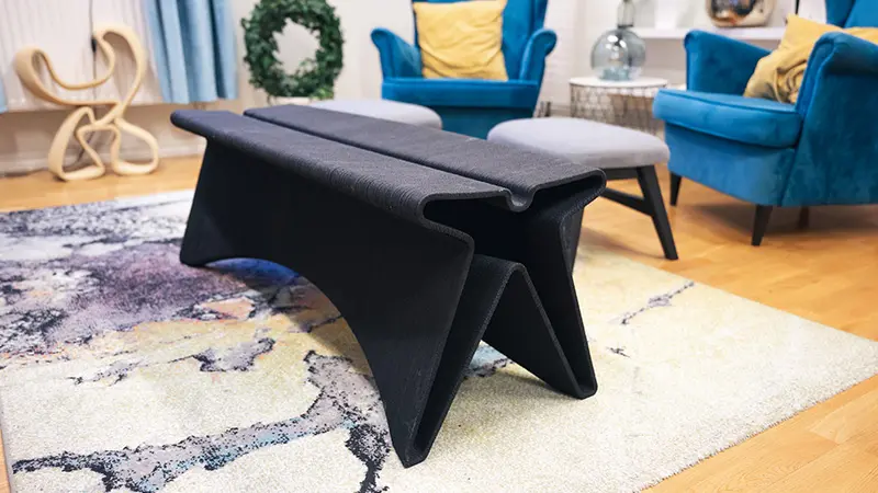 3D-printed furniture by designer Rutger Andersson