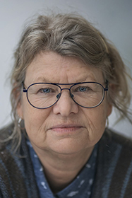 Porträttfoto av Susanne Broberg lärare vård och omsorg på Klarälvdalens folkhögskola.