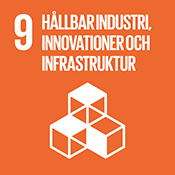 Globala mål 9: Hållbar industri, innovationer och infrastruktur.