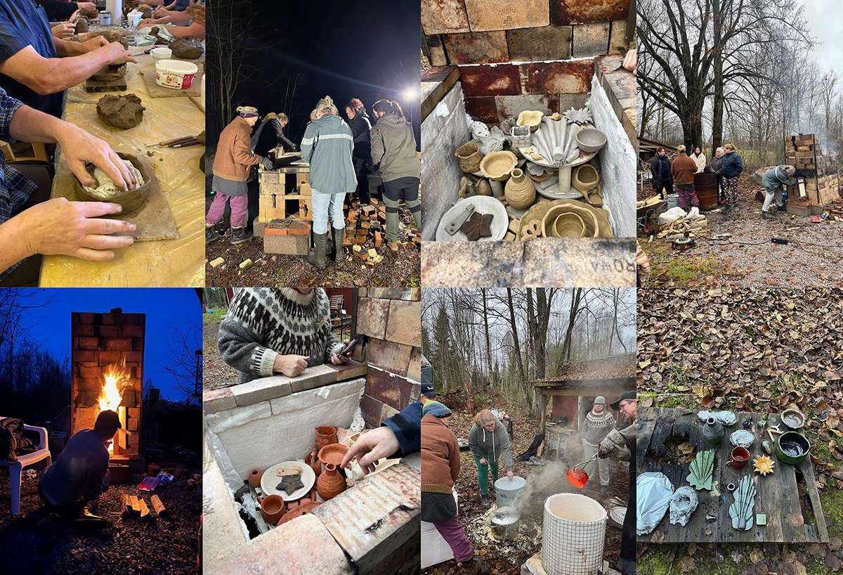 Experimentell keramikbränning