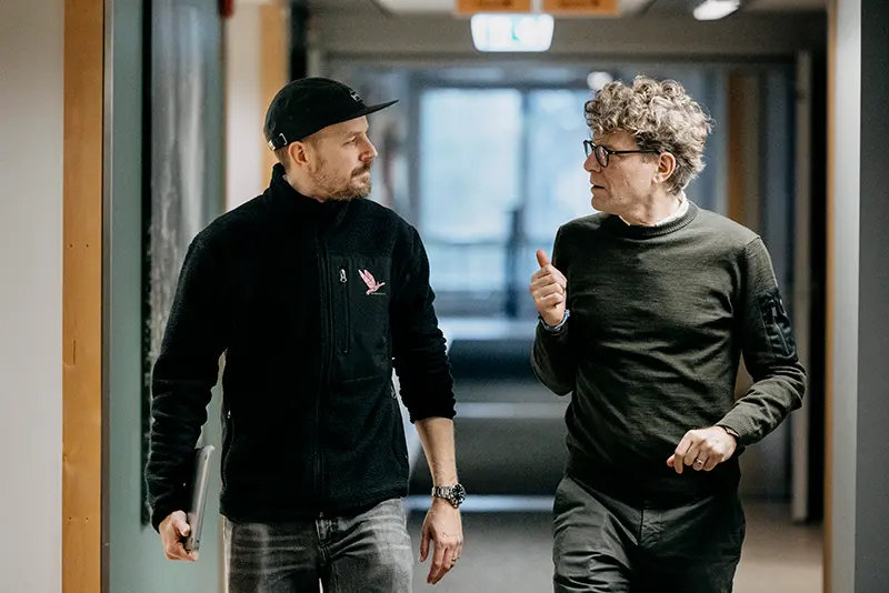 Jesper Franke and Patrick Standfast