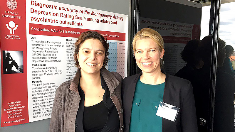 Iordana Ntini och Karin Sonnby