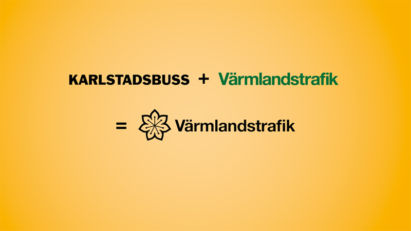 Karlstadsbuss + Värmlandstrafik = Värmlandstrafik