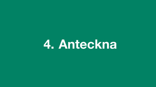 4. Anteckna