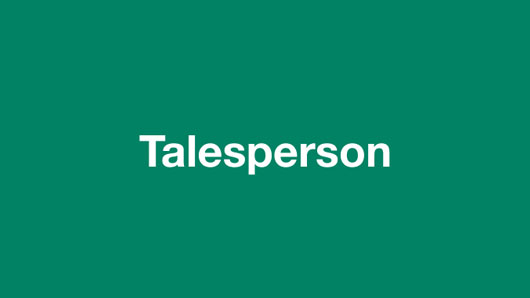 Talesperson.